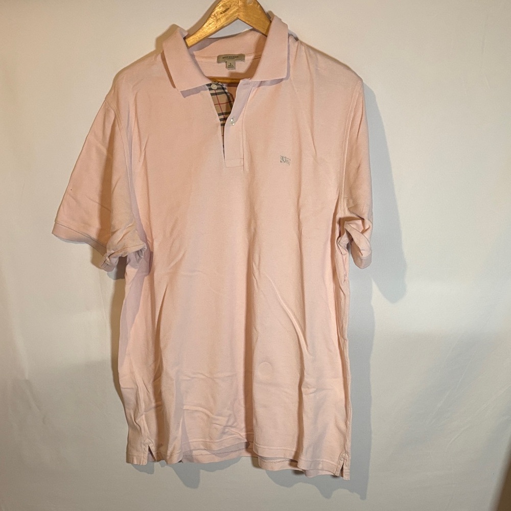 Men's Pink Polo Shirt